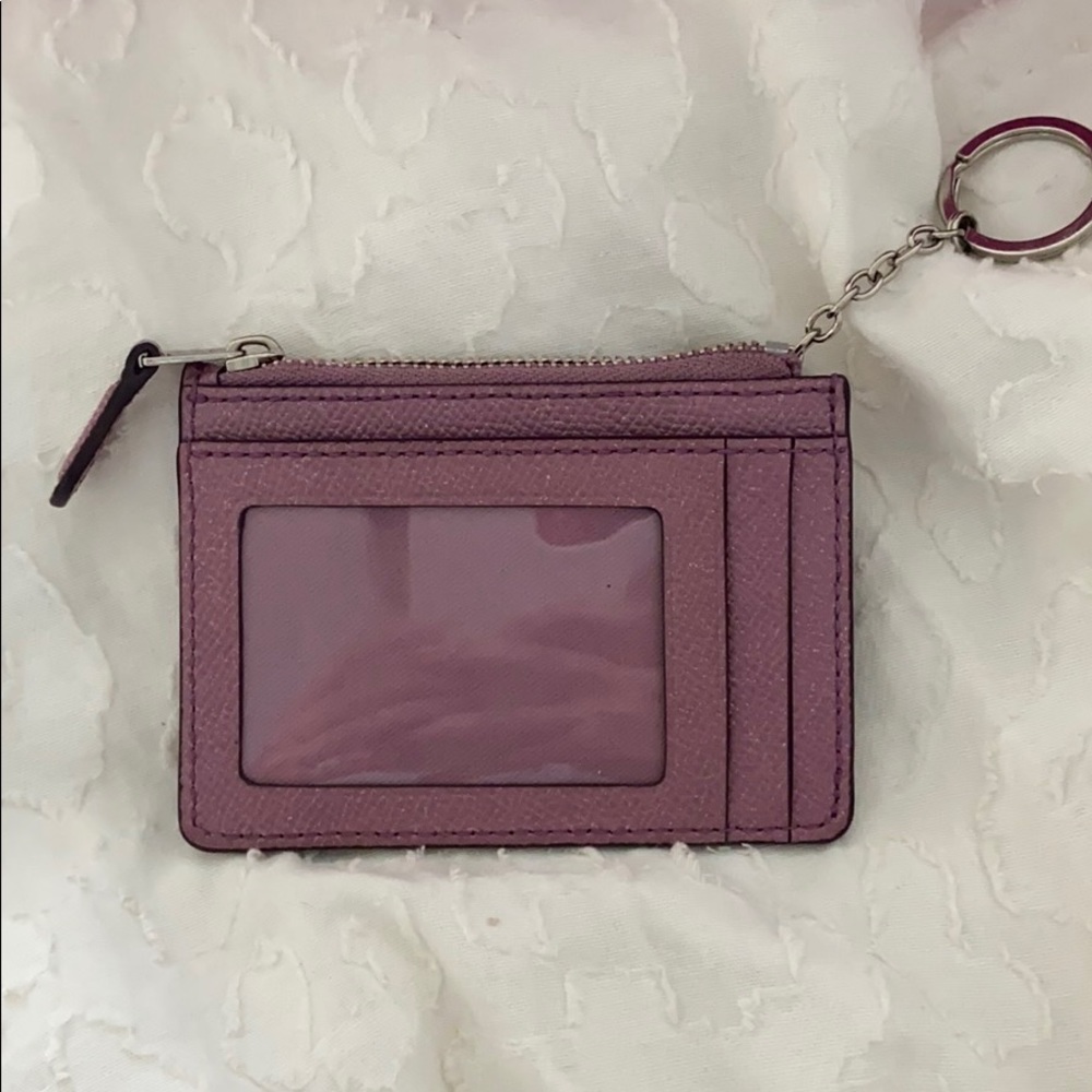 coach id holder and wallet